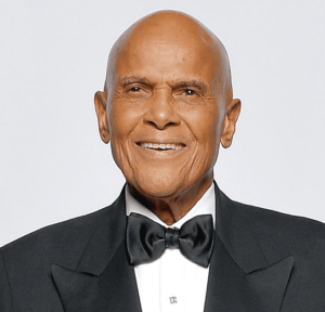 Harry Belafonte as an old man