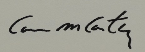 Cormac McCarthy signature