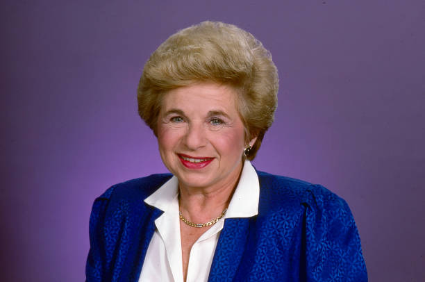 a 1984 picture of Dr Ruth Westheimer