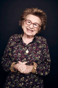 A portrait picture of Dr Ruth Westheimer in 2019