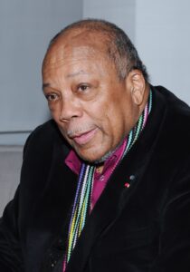 Picture of an older Quincy Jones.